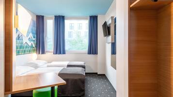 Bureau, chambres insonorisées, Wi-Fi gratuit, draps fournis