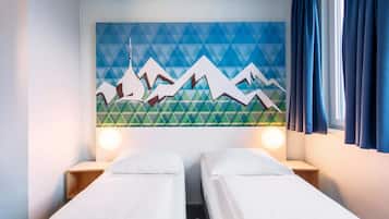 Skrivebord, lydisolering, gratis Wi-Fi, sengetøj