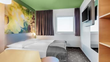 Bureau, chambres insonorisées, Wi-Fi gratuit, draps fournis