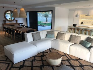 Living area - Villa with Pool (Calella de Palafrugell)
