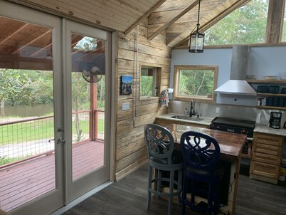 Fun Bunkhouse located right on the River