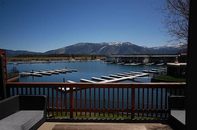 Enjoy Waterfront Views and Your Own Private Boat Dock at this Tahoe Keys Condo~