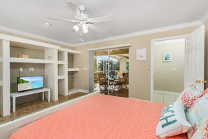 4 soverom, strykejern/-brett, wi-fi (inkludert) og sengetøy