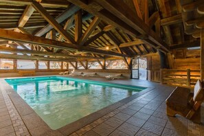 Pool - 100m from ski slopes, 2nd floor, balcony, tv, ski locker, 33m², Les Saisies (Les Saisies)