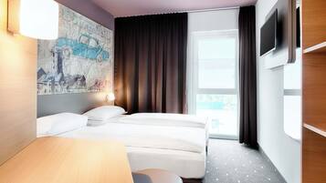 Schreibtisch, kostenloses WLAN, BettwÀsche