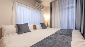 2 habitaciones, tabla de planchar con plancha y wifi gratis