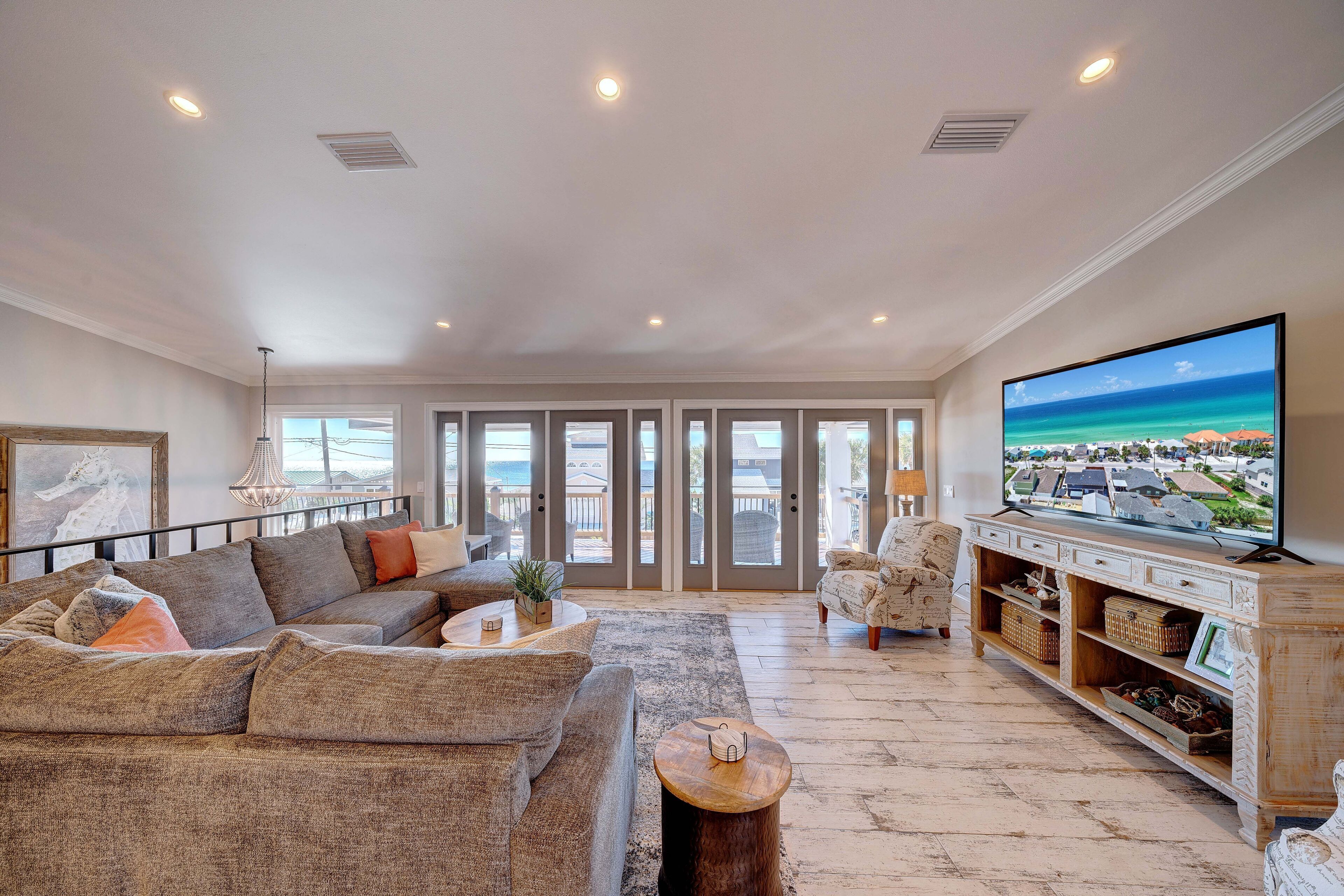 Amazing Gulf View Home with 800 sf Rec Room, Private Heated Pool - Pet Friendly