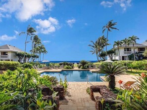 Pool - New! Poipu Kapili, Sweeping Ocean & Fully Updated w/ Newly Installed Central AC (Koloa)