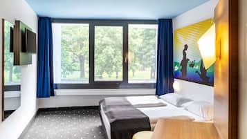 Doppelzimmer | Schreibtisch, kostenloses WLAN, BettwÀsche