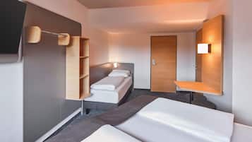 Bureau, chambres insonorisées, Wi-Fi gratuit, draps fournis