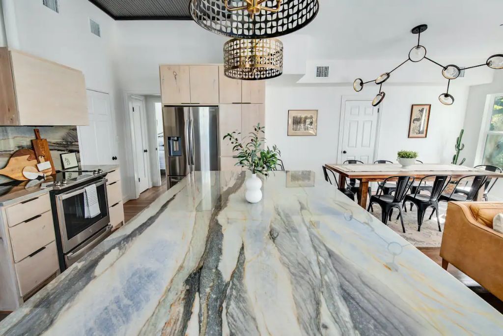 Modern Train Depot Farmhouse: Private 1 acre oasis