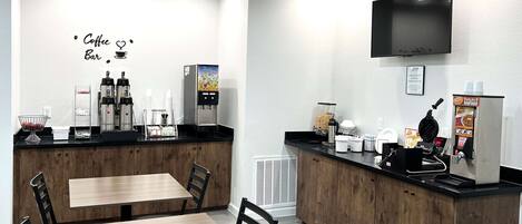 Petit déjeuner continental compris tous les jours