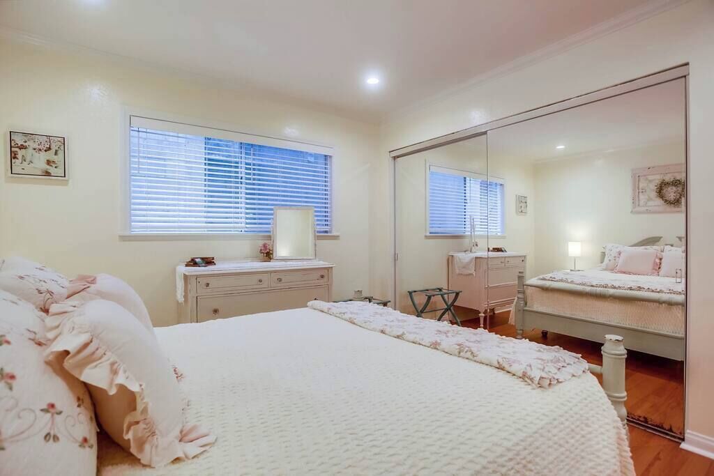 2 bedrooms, iron/ironing board, travel crib, WiFi