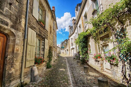 Suite Cosy Flat Senlis Hyper-Centre with Private Sauna