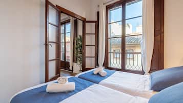 2 quartos, Wi-Fi de cortesia, roupa de cama