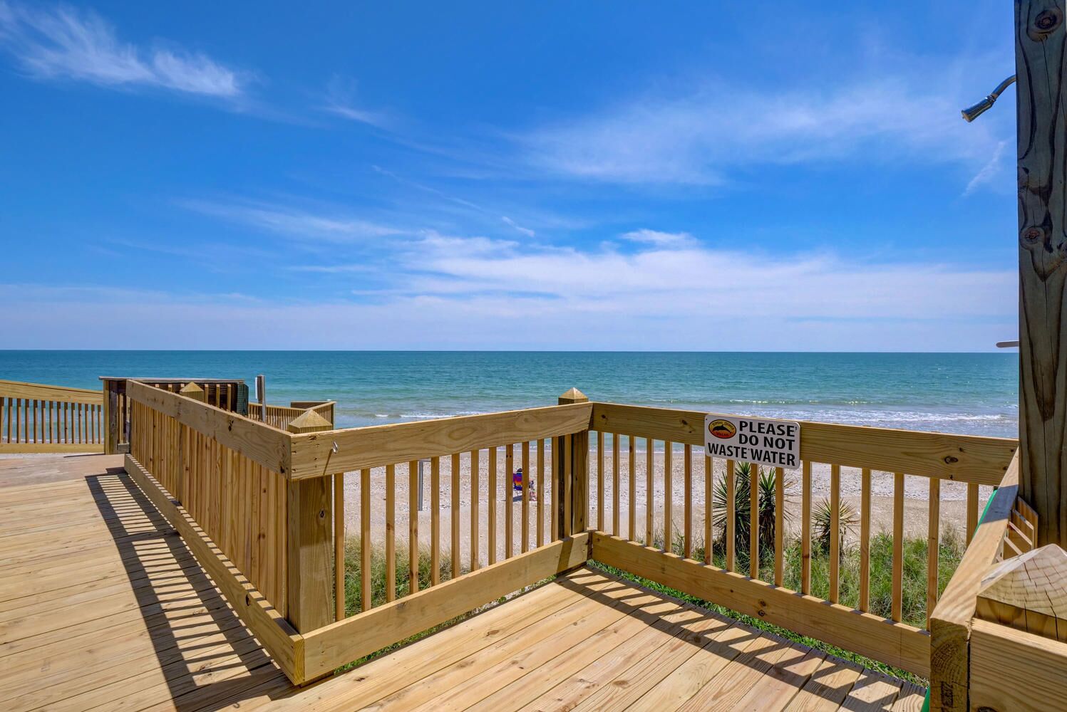 On the beach, sun loungers, beach towels