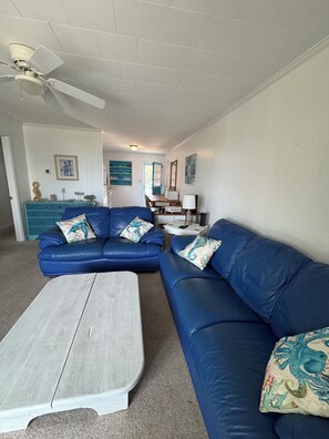 Smart TV, DVD player, books, stereo - Cozy Beach Getaway With a View!! Refreshed for 2025!! (Emerald Isle)