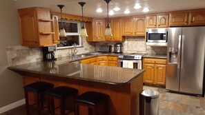 Fridge, microwave, oven, stovetop - Spacious Two Bedroom Suite an Hour's Drive from Eight Ski Resorts (West Jordan)