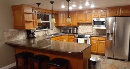 Spacious Two Bedroom Suite an Hour's Drive from Eight Ski Resorts