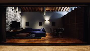 Televisión de pantalla plana de 50 pulgadas con canales digitales