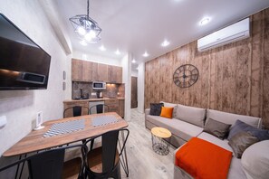 Living area - More Apartments na Estonskoy 37 (Estosadok)