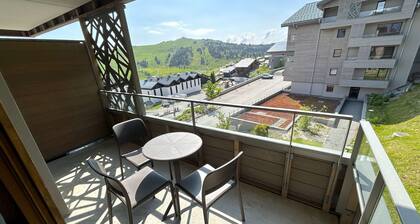 3-Room Apartment Les Saisies - 6 ppl, Parking