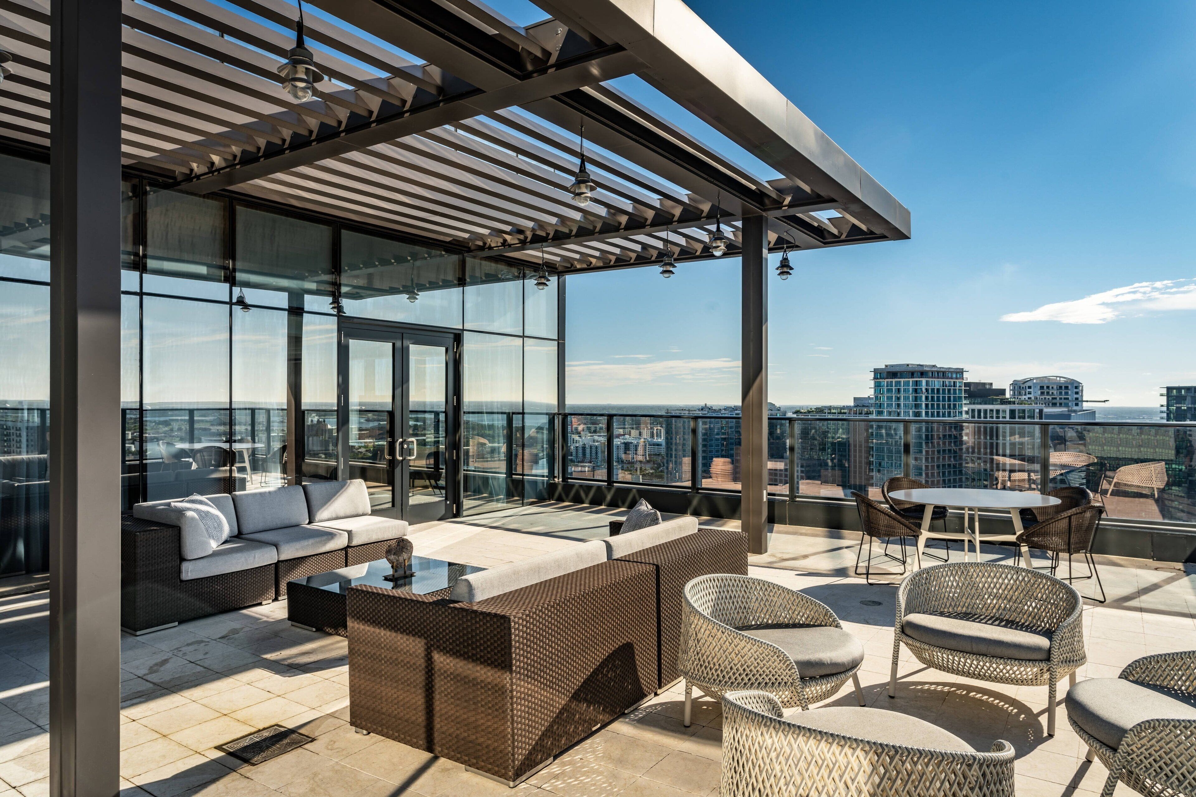 presidential suite, 1 king bed with sofa bed, balcony, harbour view | 1 bedroom, in-room safe, desk, laptop workspace