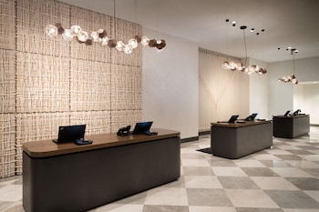 Reception area at JW Marriott Tampa Water Street