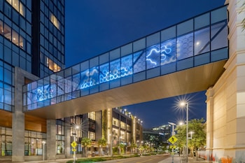 View from property looking out at JW Marriott Tampa Water Street