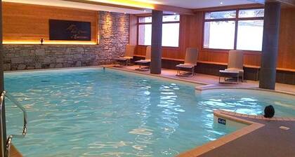 Appartement spacieux 3 piĂšces Les Saisies, 8 pers, accĂšs piscine