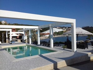 Apartment, 1 Bedroom, Smoking, Private Pool | View from property - Guesthouse Raffaello (Rab)