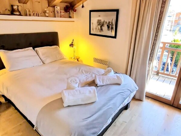 2 chambres, fer et planche à repasser, Wi-Fi gratuit