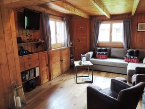 Tv och en stereo