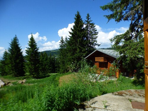 Spacious 4-room chalet in the forest - Les Saisies