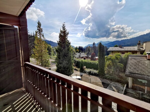 Property grounds - Studio cabin 4 pax near slopes, wifi, parking (Les Gets)