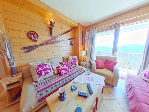 Appartement 3 pièces 8 pers Les Saisies avec Balcon