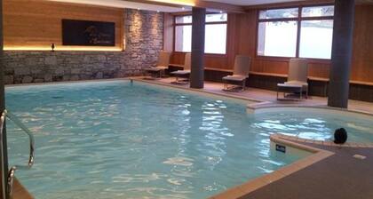 3-Zimmer-Wohnung in Les Saisies - Pool, Jacuzzi, Fitness
