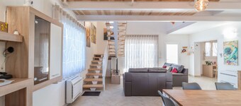 Casa vacanze "Capriccio Mediterraneo" con vista mare, aria condizionata, terrazza e giardino