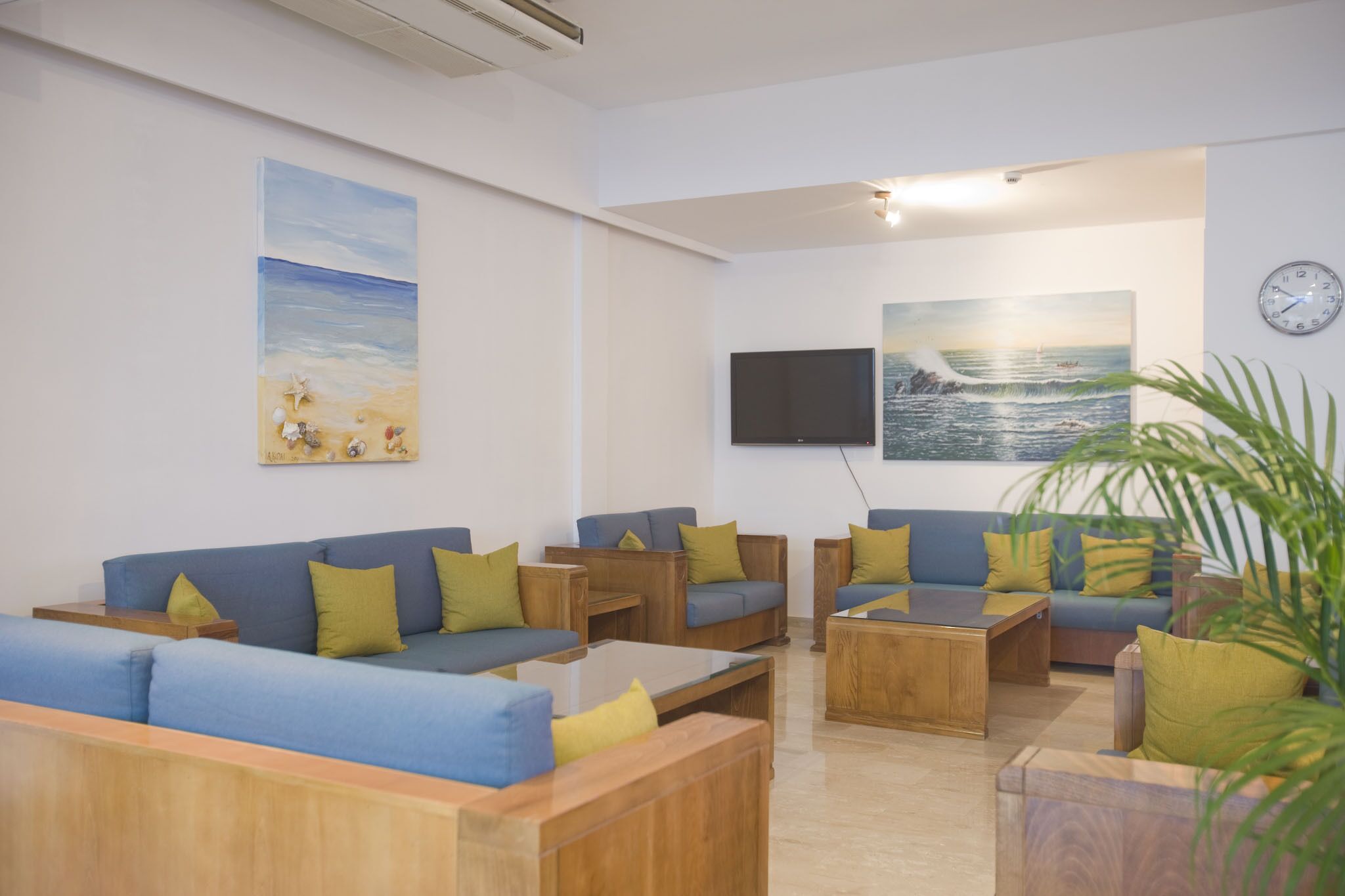 Lobby sitting area