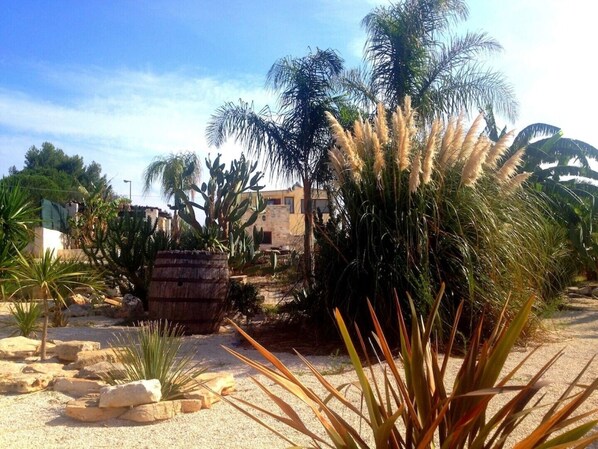 Overnattingsstedets uteområder