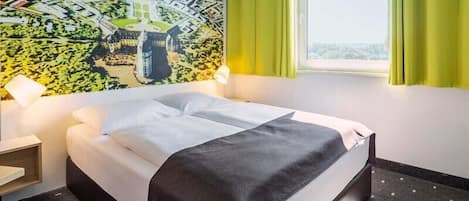 Habitación doble | Ropa de cama de alta calidad, escritorio, insonorización y wifi gratis