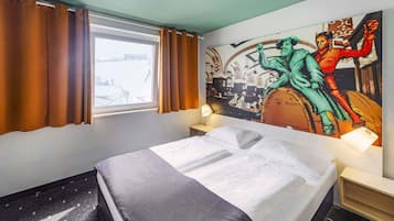 1 chambre, literie hypoallergénique, bureau, chambres insonorisées