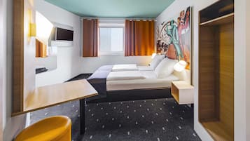 Literie hypoallergénique, bureau, chambres insonorisées, Wi-Fi gratuit