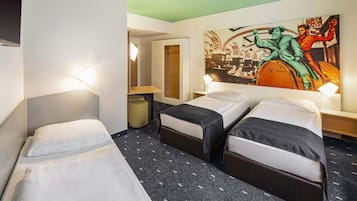 Allergiatestatut vuodevaatteet, työpöytä, äänieristys, ilmainen Wi-Fi