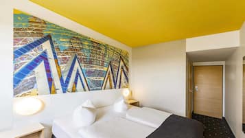 Double Room | Hypo-allergenic bedding, desk, soundproofing, free WiFi