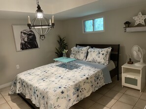 2 chambres, fer et planche Ă repasser, Wi-Fi, draps fournis