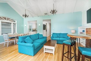 Smart-TV, peis og kontorer