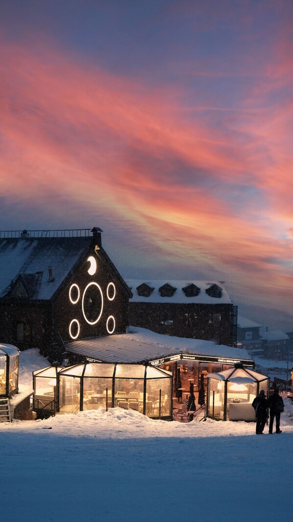 Fassade der Unterkunft