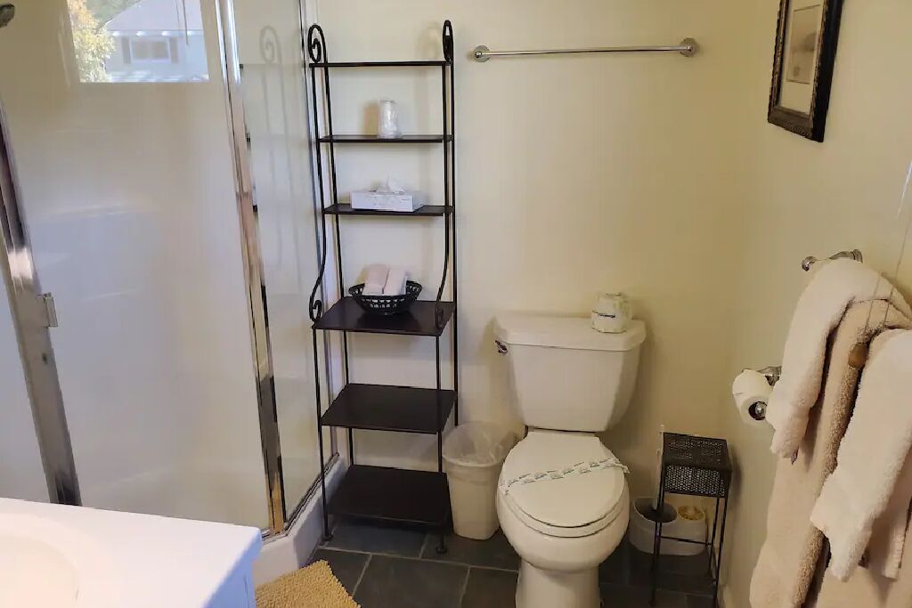 This unit has been beautifully remodeled. It has three bedrooms and two bathrooms and is a two-story unit.