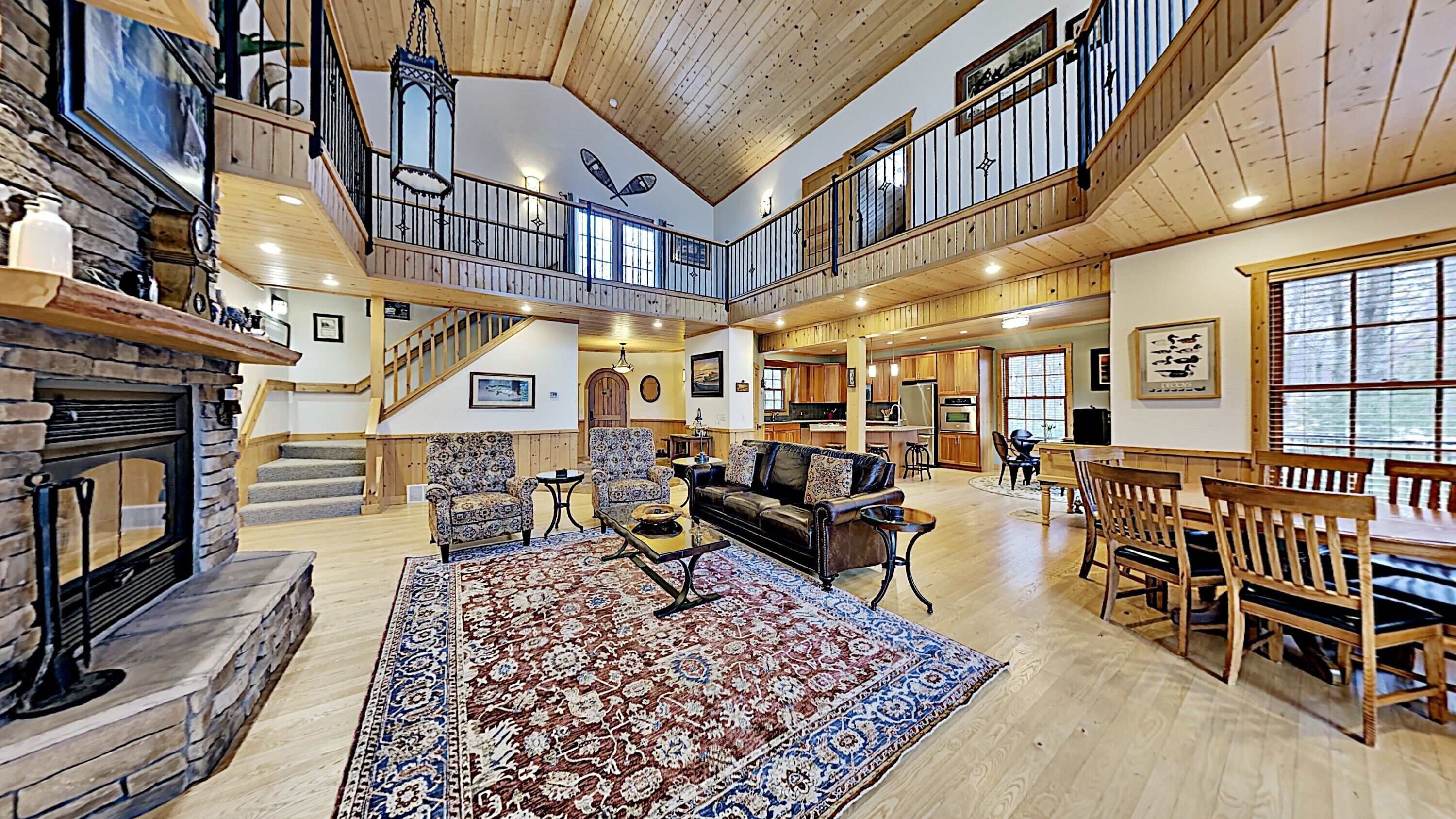 Custom Built Luxury Home On Big Round Lake With Game Room and Open Floor Plan